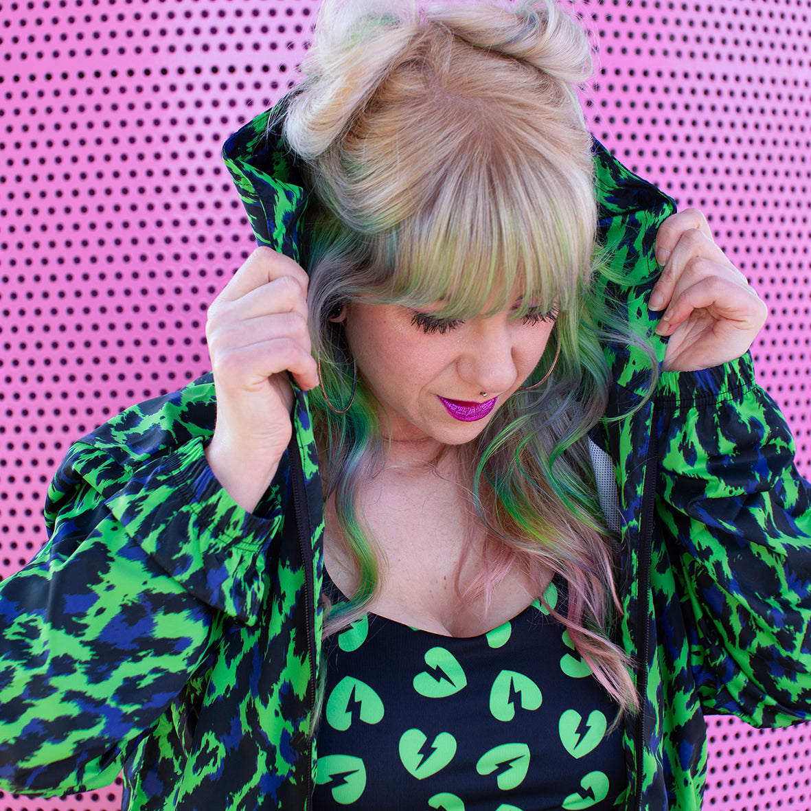 COSMIC CREATURE CUSTOM WINDBREAKER