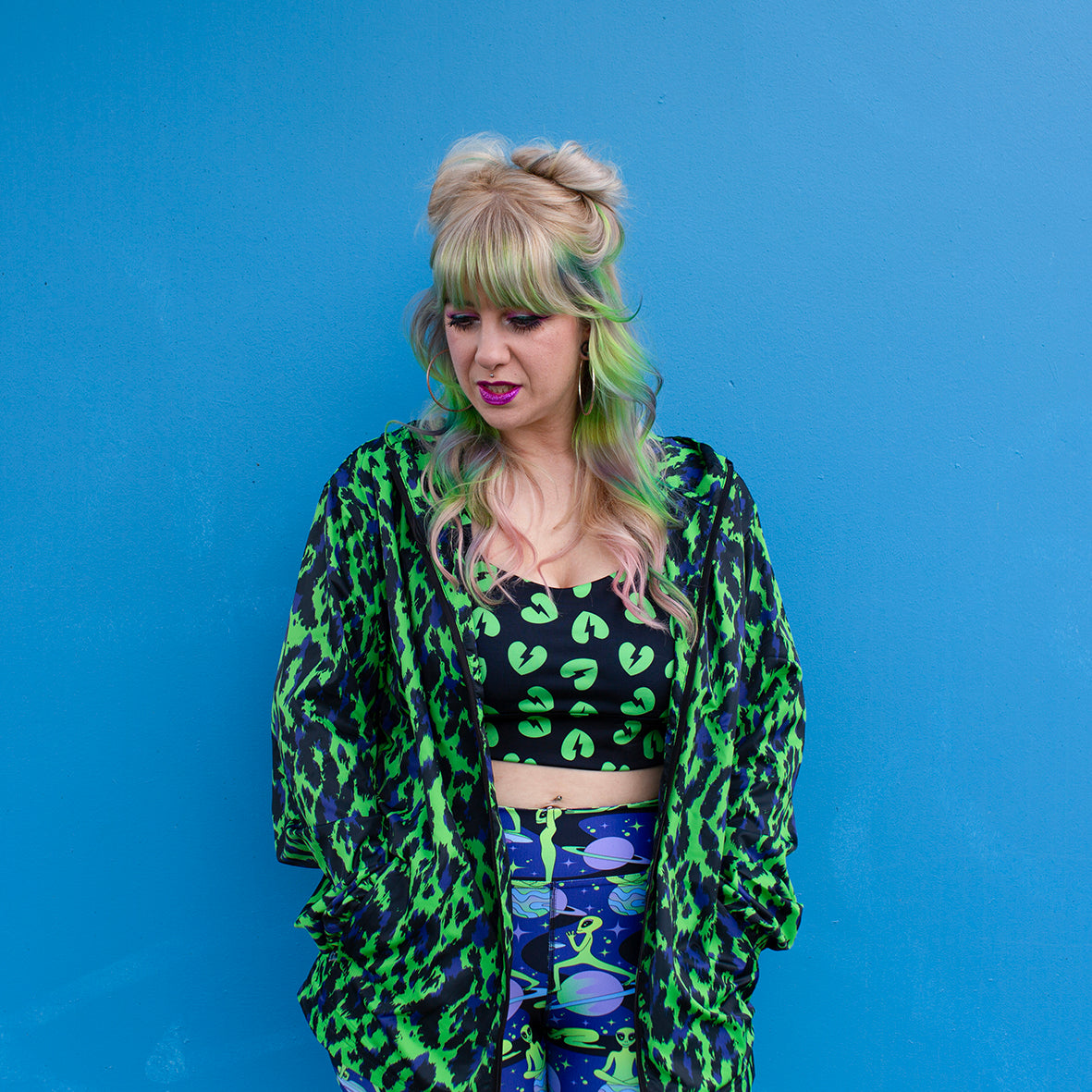 COSMIC CREATURE CUSTOM WINDBREAKER