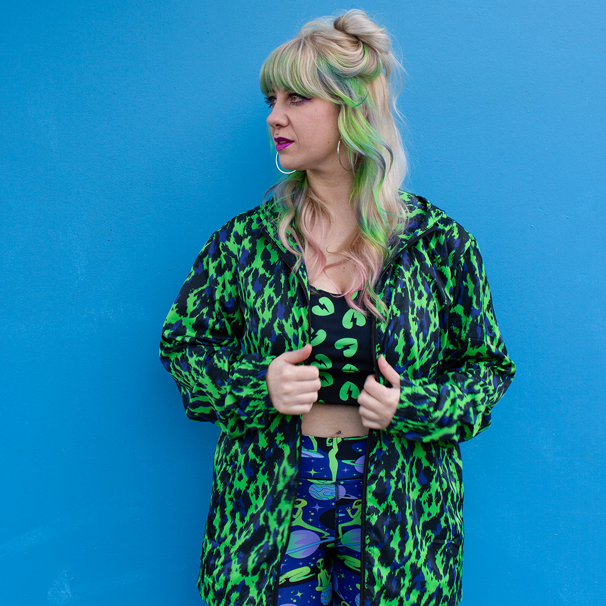 COSMIC CREATURE CUSTOM WINDBREAKER