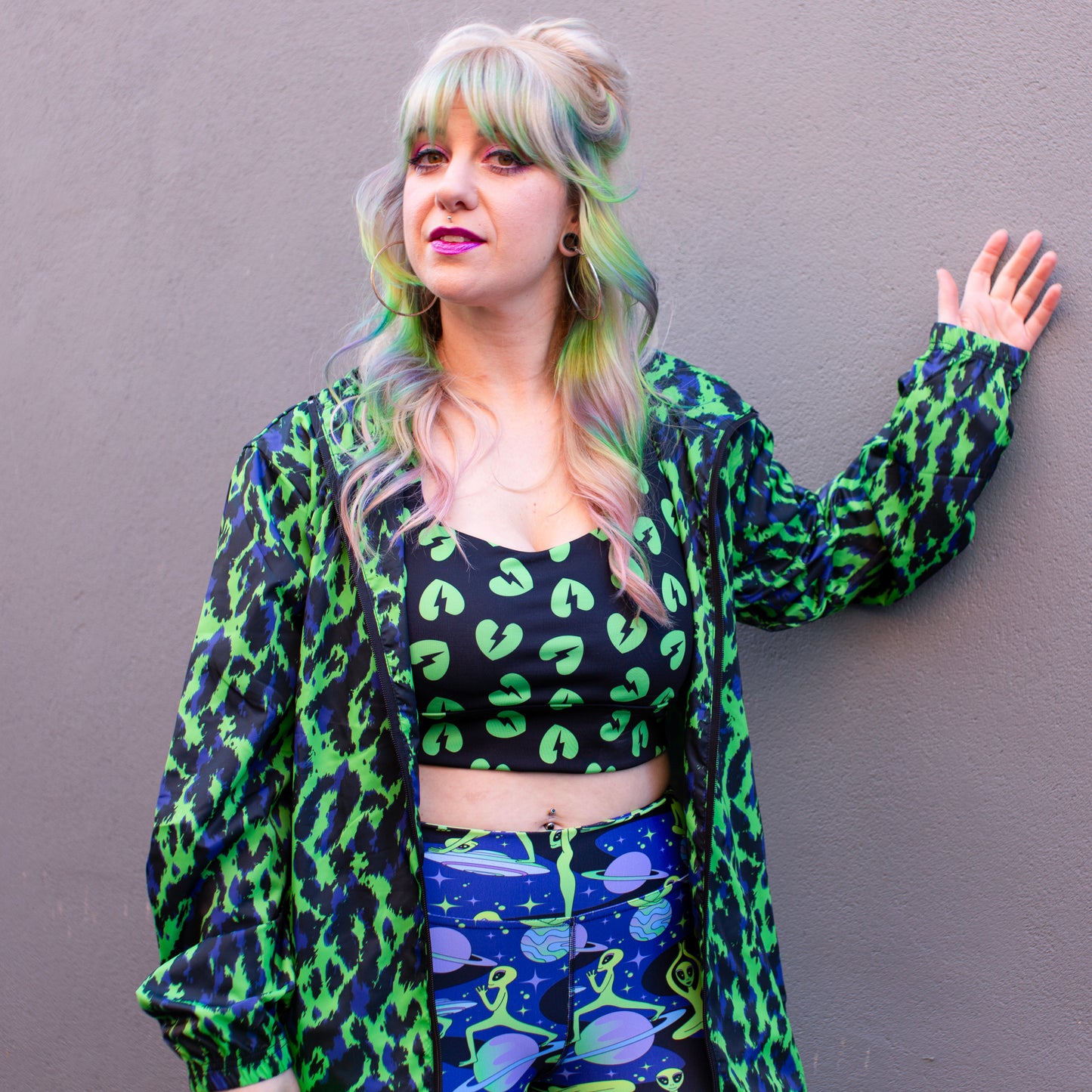 COSMIC CREATURE CUSTOM WINDBREAKER