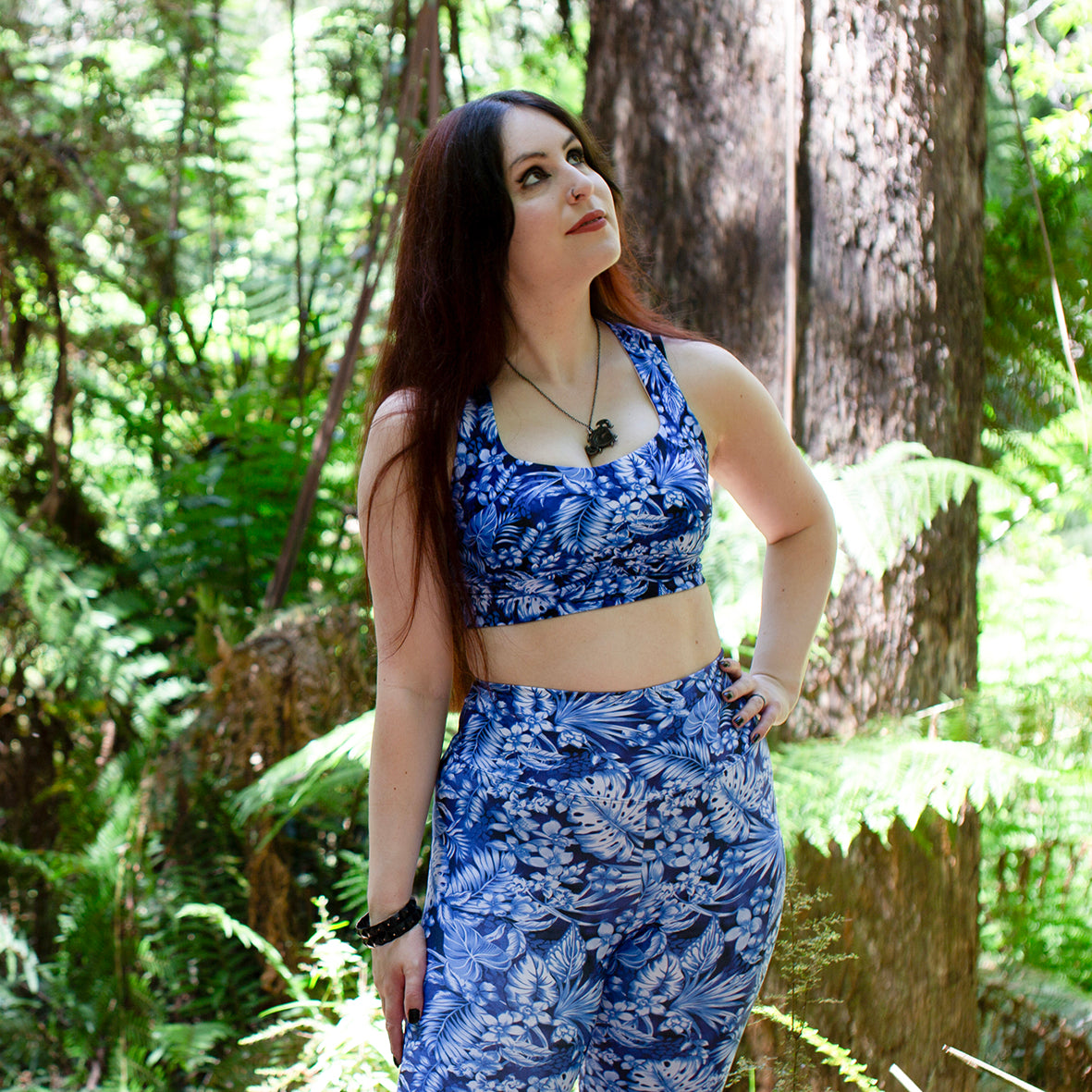 TROPICAL GOTH CUSTOM LEGGINGS – Alternative Movement Studio and