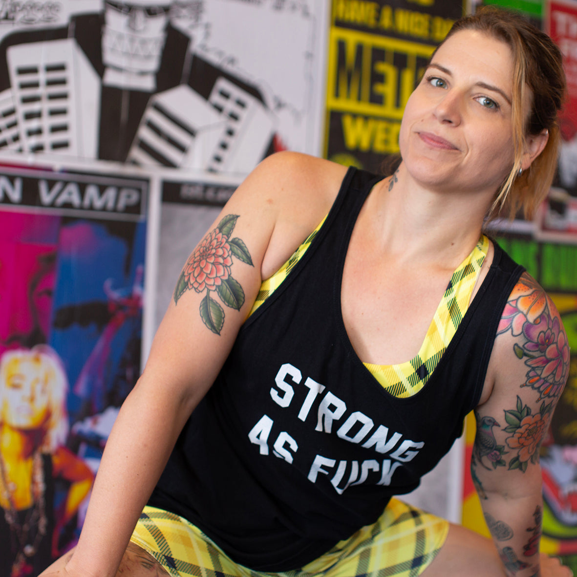 STRONG AS FUCK CUSTOM CLASSIC TANK