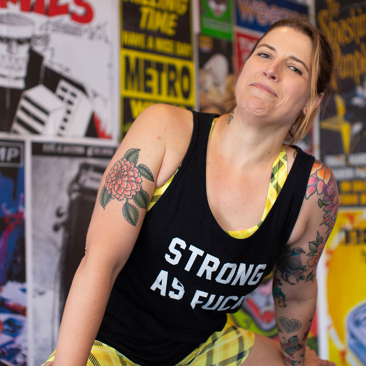 STRONG AS FUCK CUSTOM CLASSIC TANK