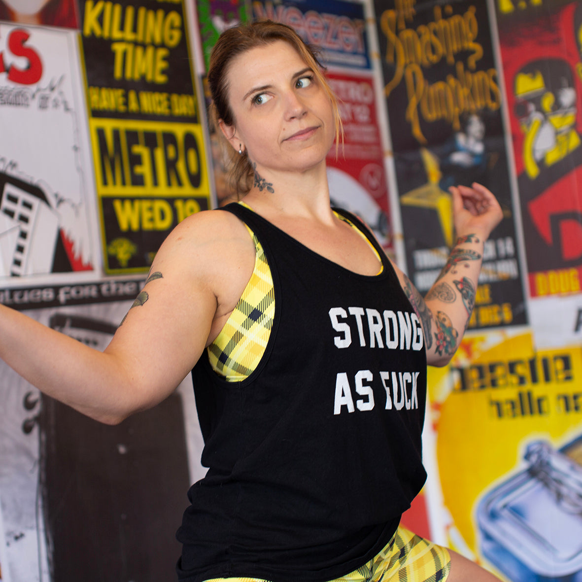 STRONG AS FUCK CUSTOM CLASSIC TANK