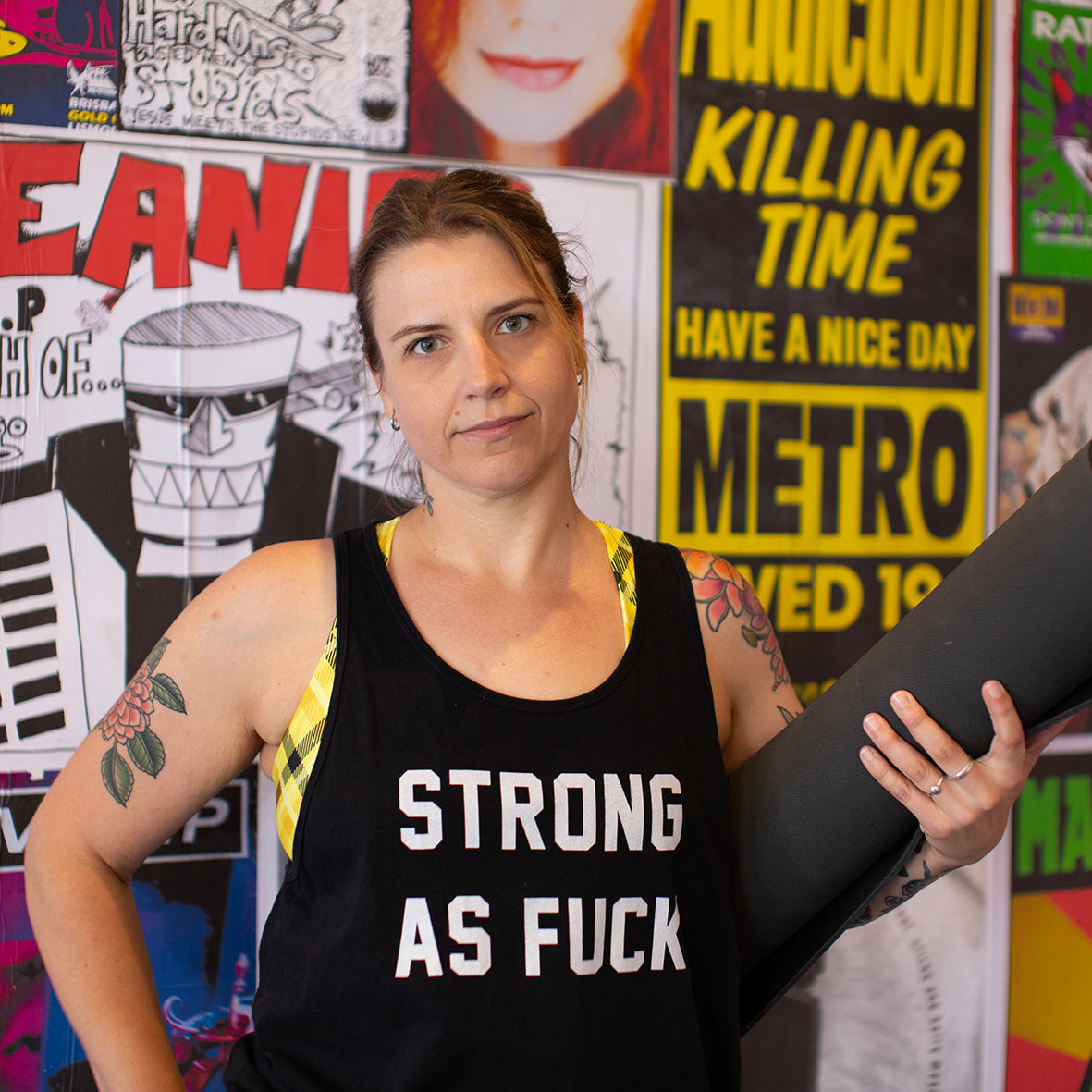 STRONG AS FUCK CUSTOM CLASSIC TANK