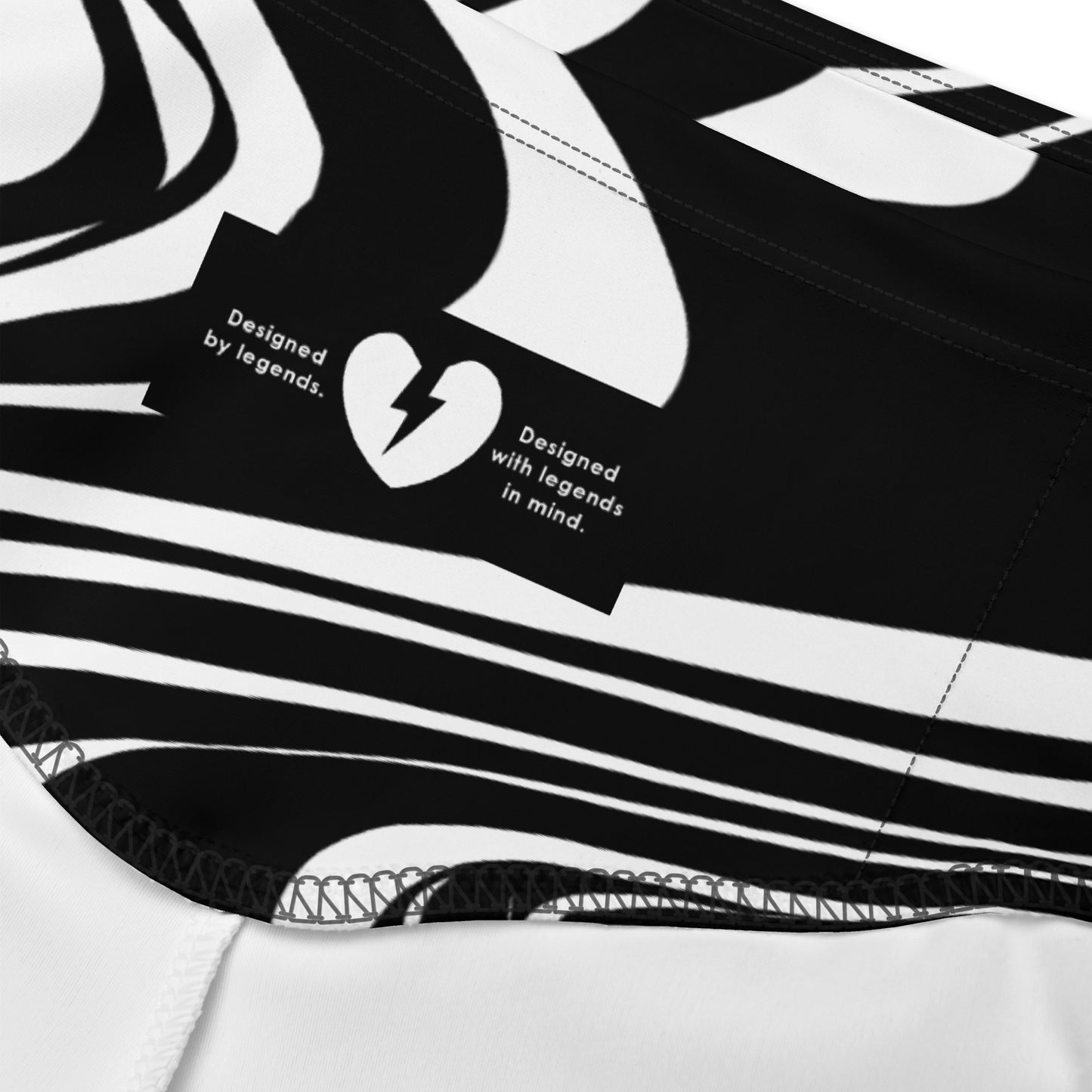 YIN YANG SWIRL CUSTOM (LONG) BIKE PANTS