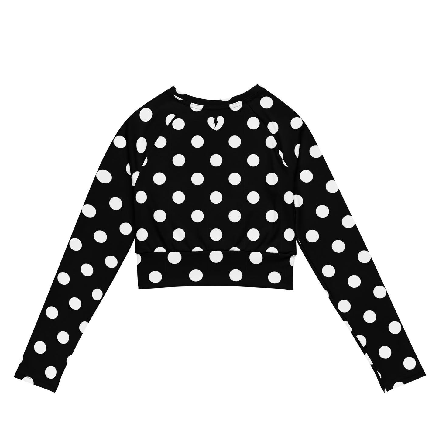 POLKA VIBE CUSTOM UPF 50+ CROP TOP