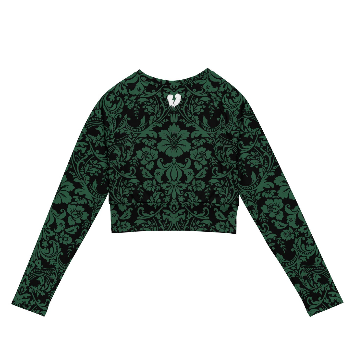 ETHEREAL DAMASK CUSTOM UPF 50+ CROP TOP