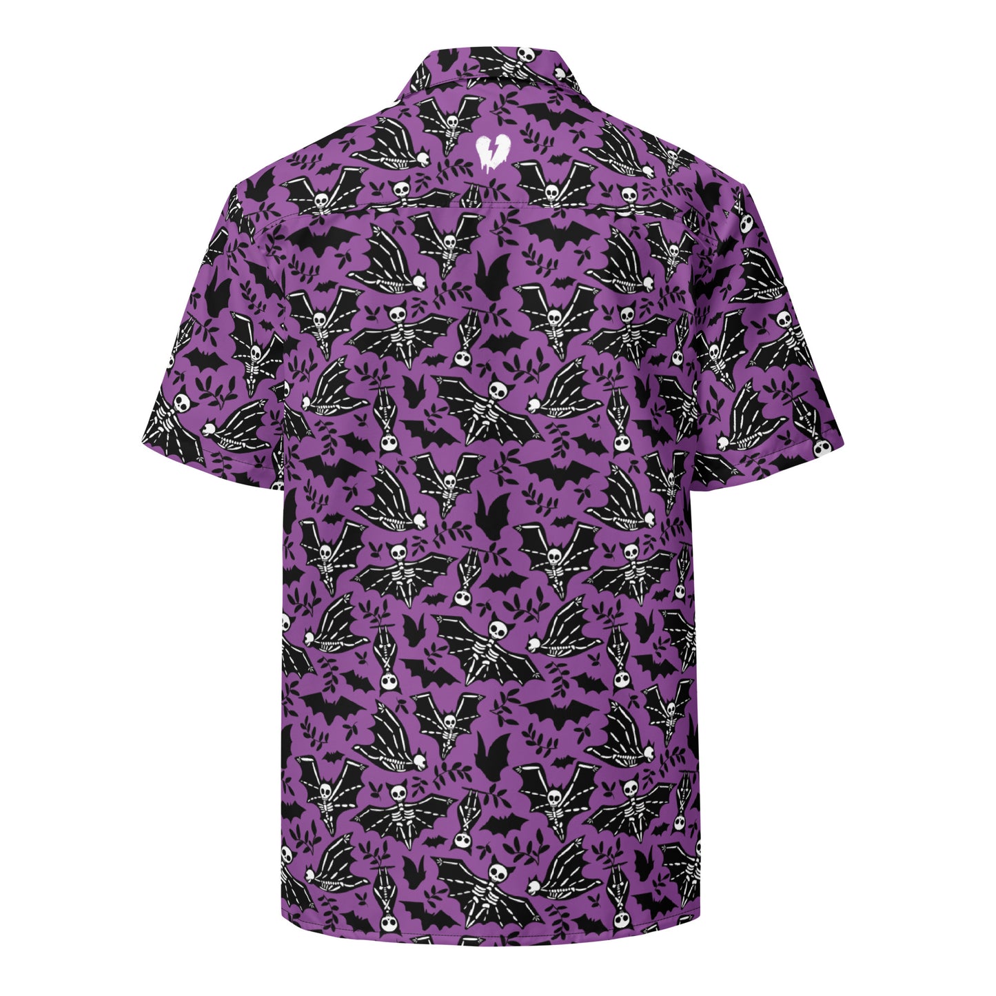 X KELSIE COSMIC SKELLY BAT CUSTOM SHIRT - PURPS