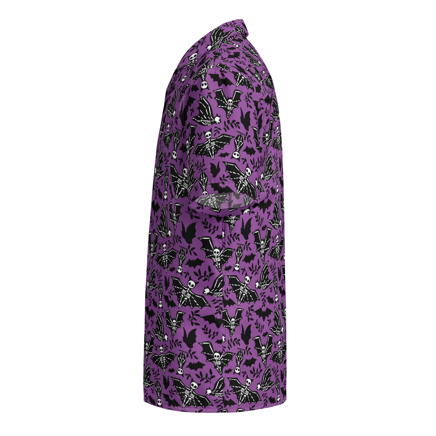 X KELSIE COSMIC SKELLY BAT CUSTOM SHIRT - PURPS