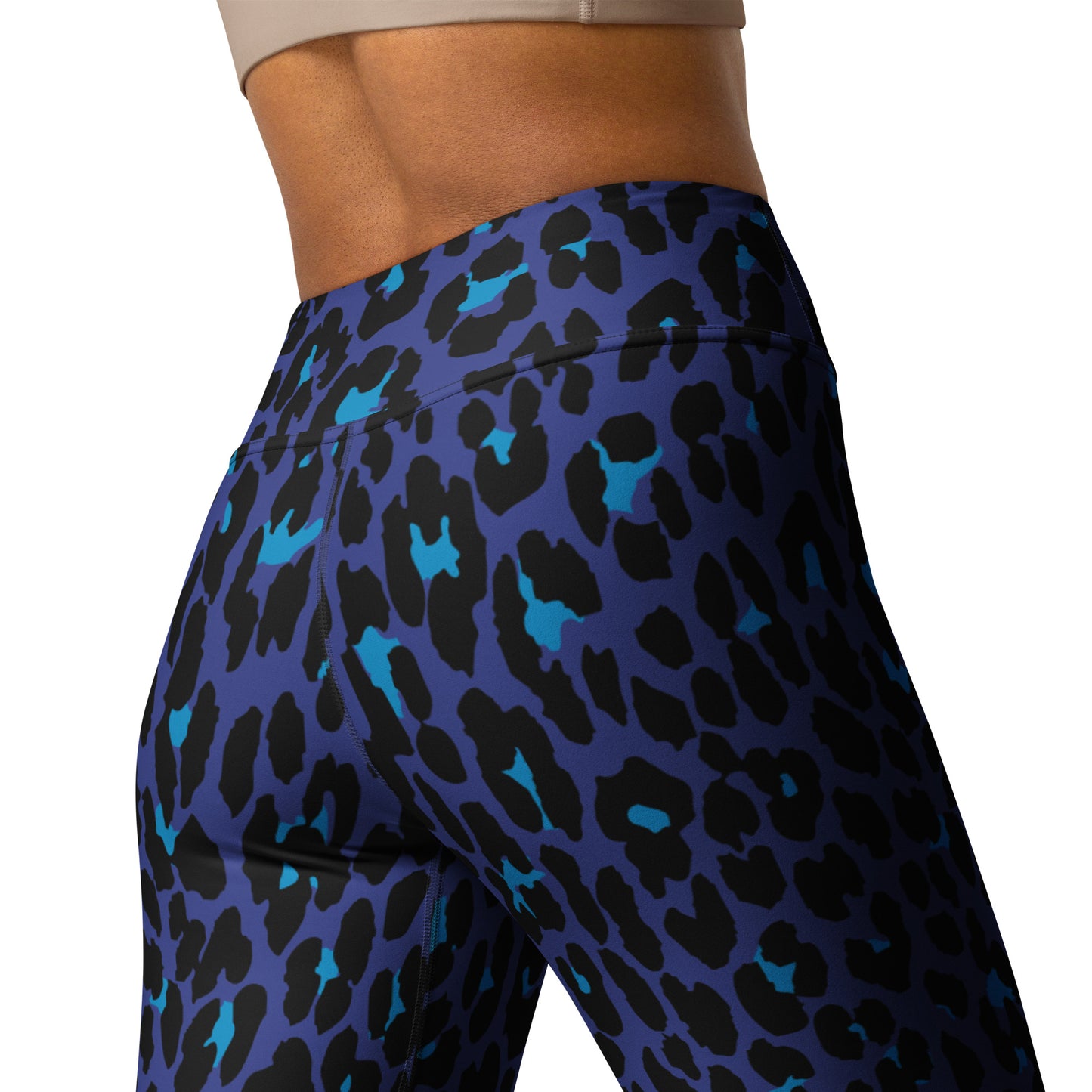 ELECTRIC BLUE CUSTOM LEGGINGS