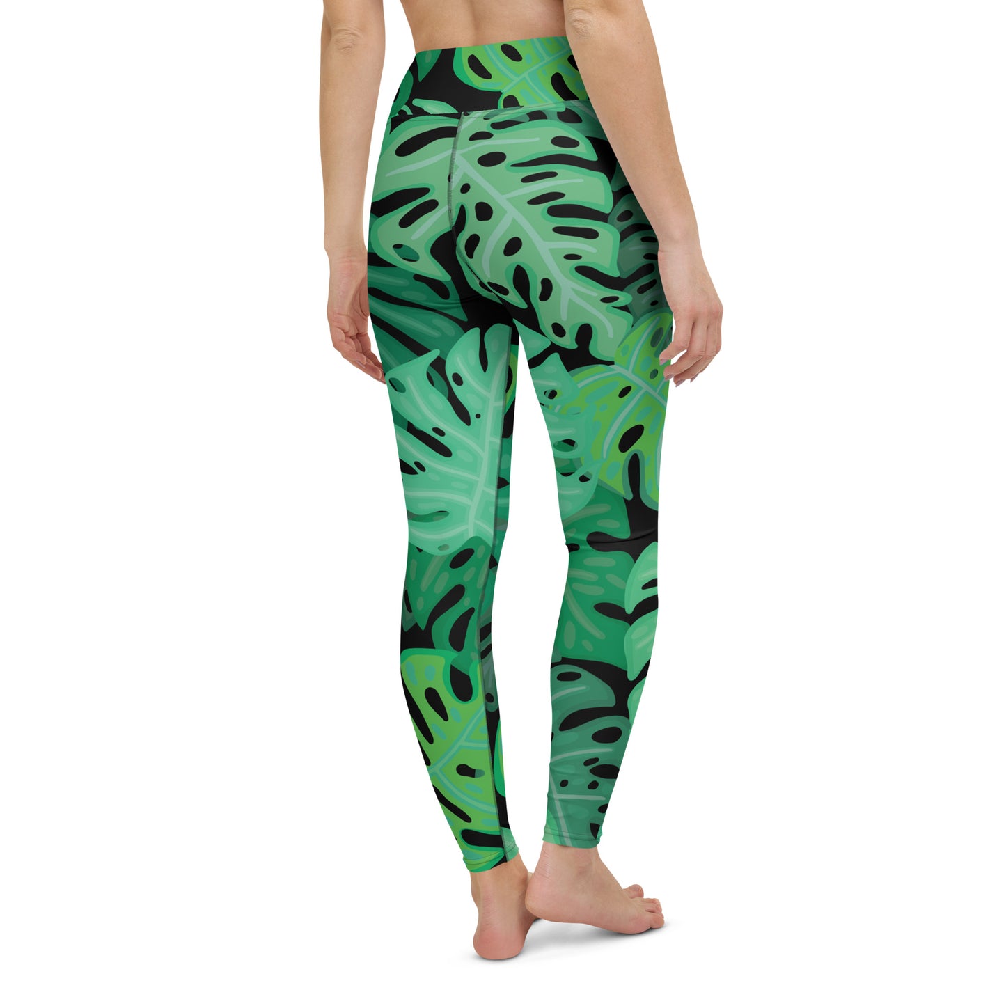 X KELSIE COSMIC MONSTERA CUSTOM LEGGINGS