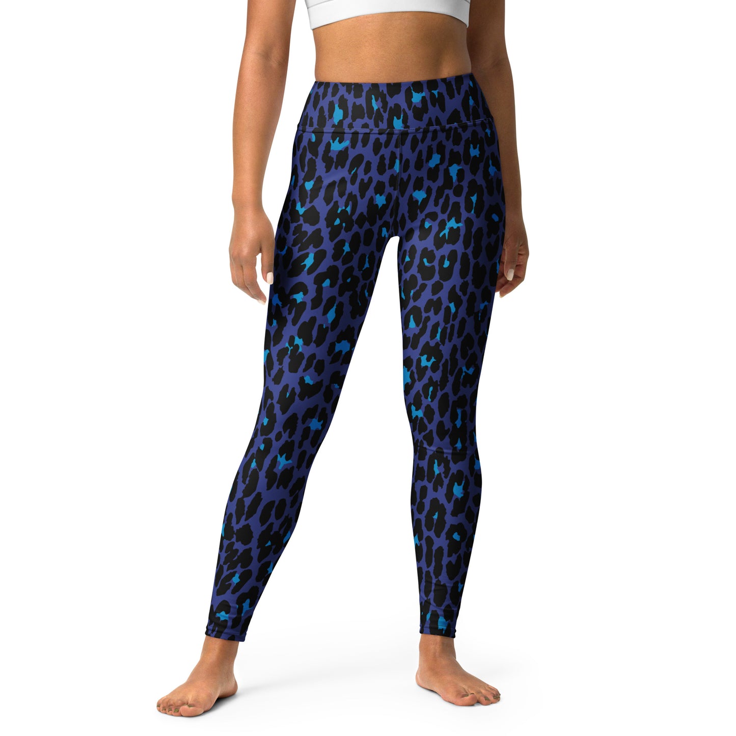 ELECTRIC BLUE CUSTOM LEGGINGS