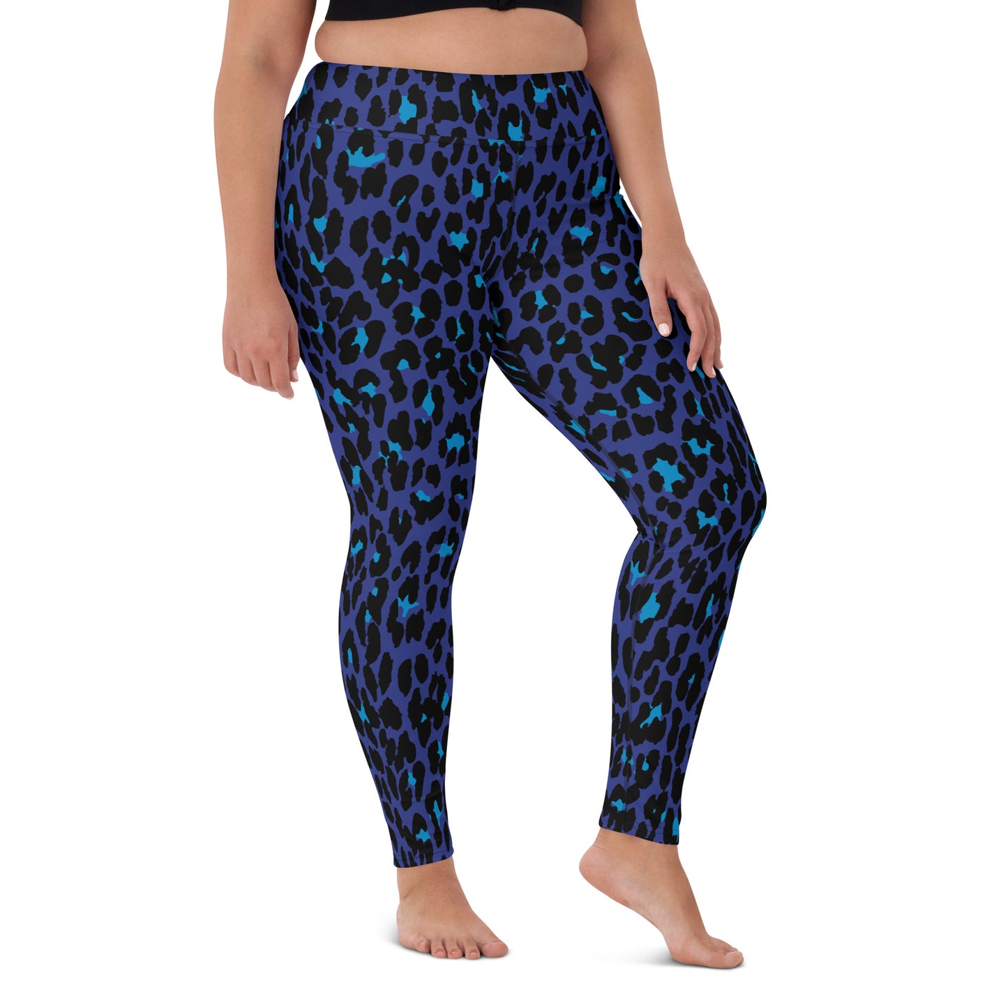 ELECTRIC BLUE CUSTOM LEGGINGS
