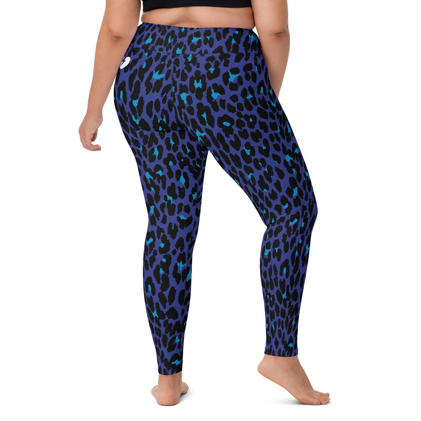 ELECTRIC BLUE CUSTOM LEGGINGS