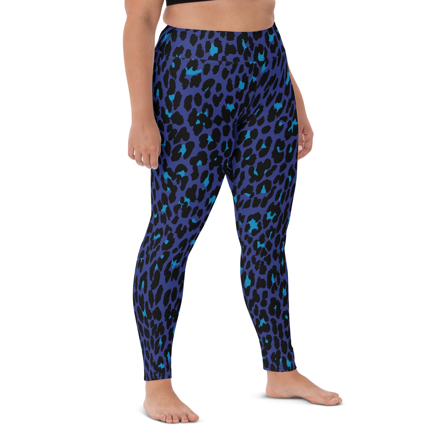 ELECTRIC BLUE CUSTOM LEGGINGS