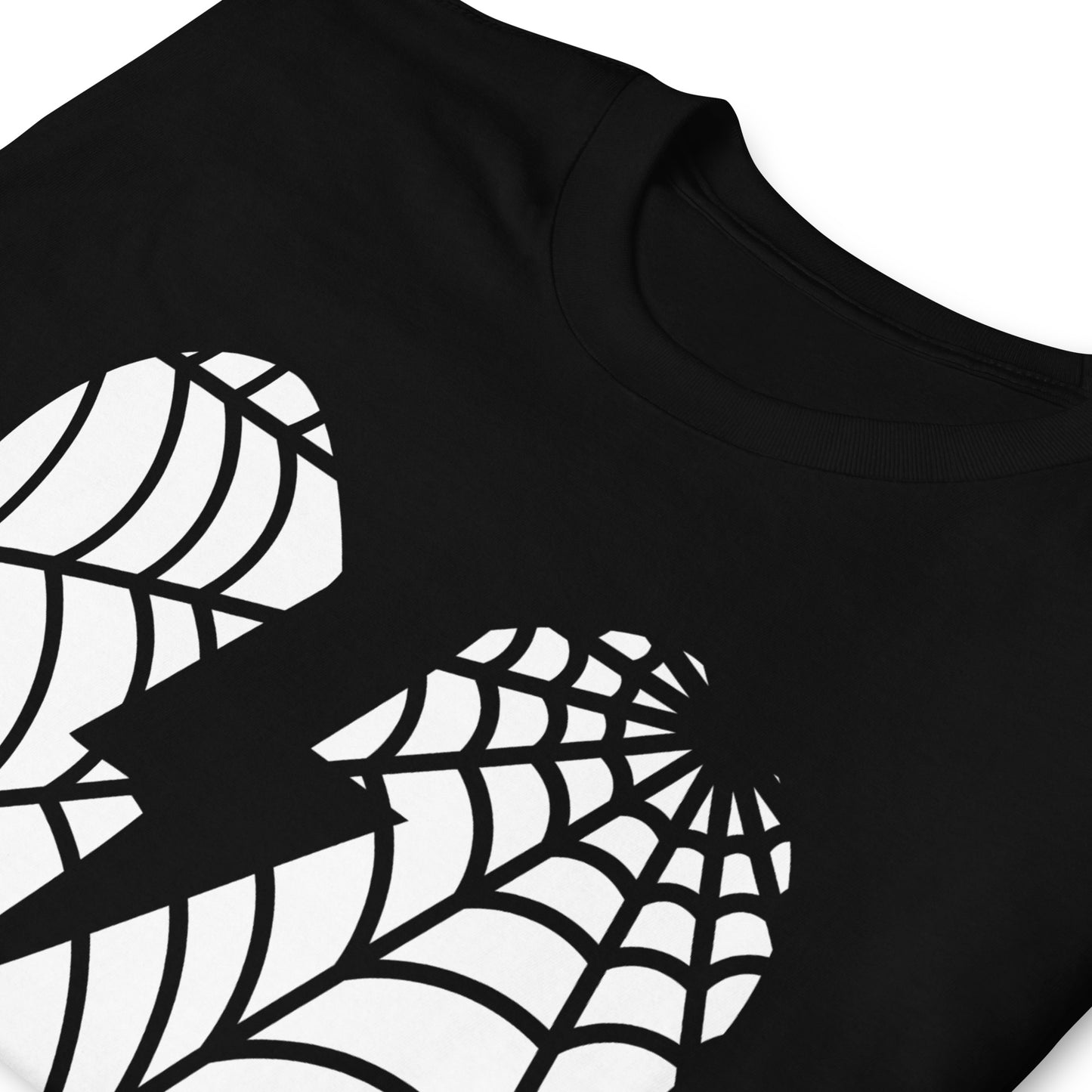 WEB HEART CUSTOM TEE - BLACK