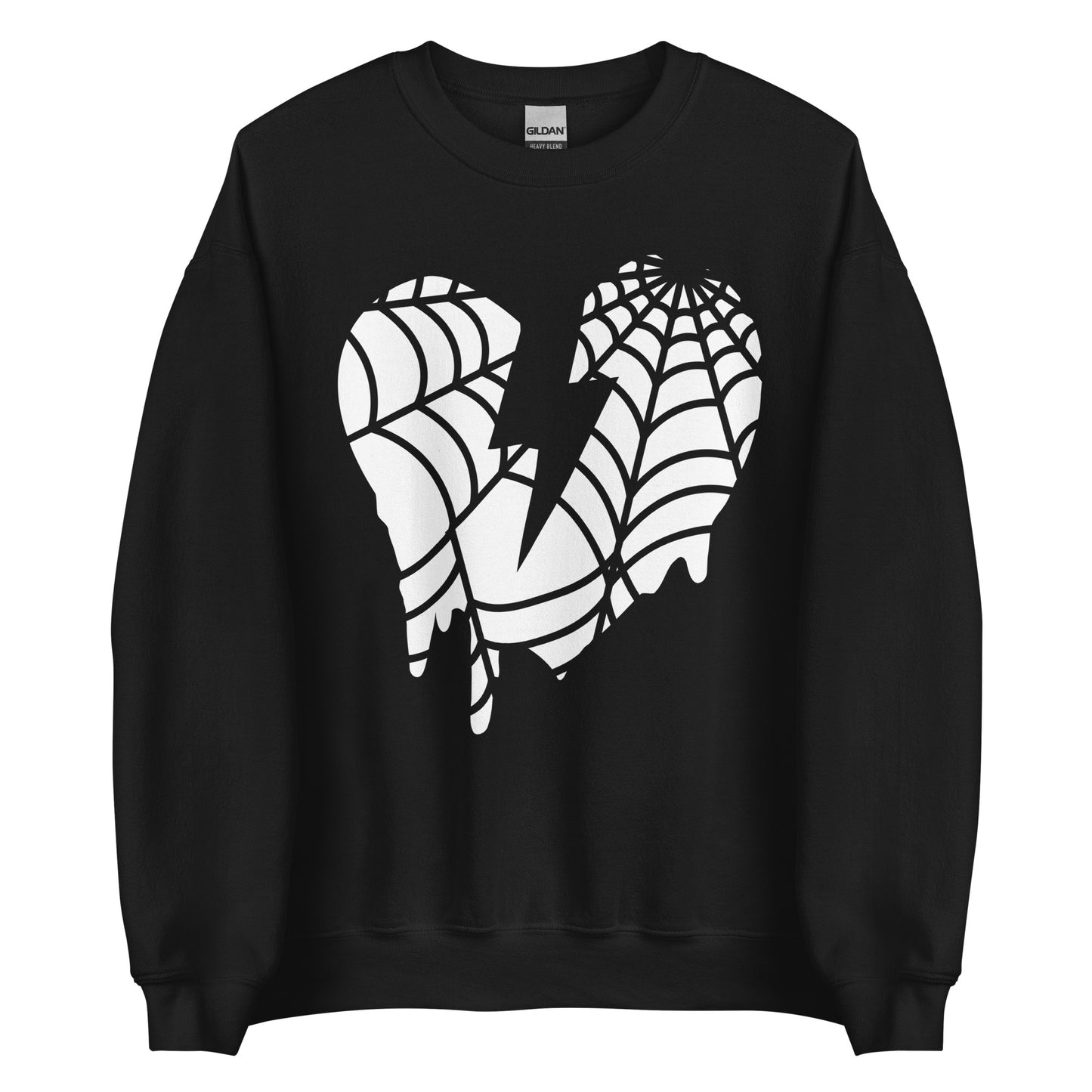 WEB HEART CUSTOM SWEATER