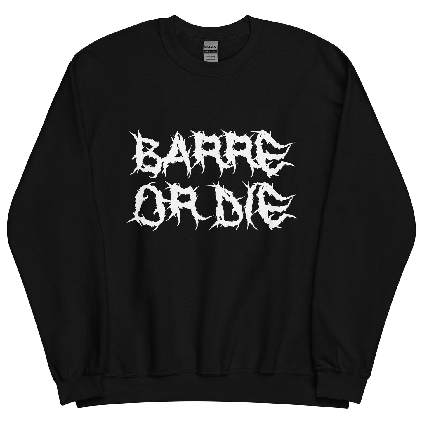 BARRE OR DIE CUSTOM SWEATER