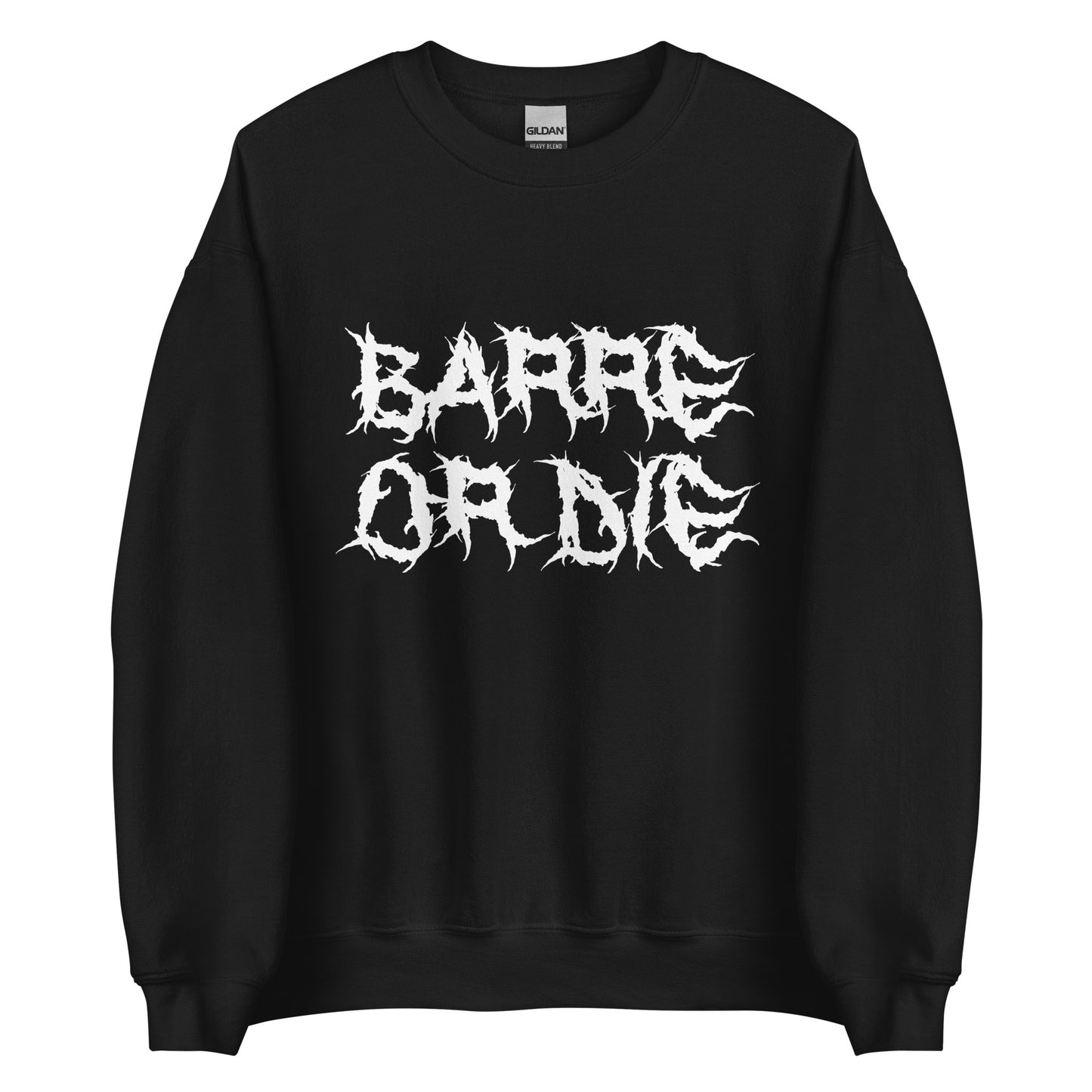 BARRE OR DIE CUSTOM SWEATER