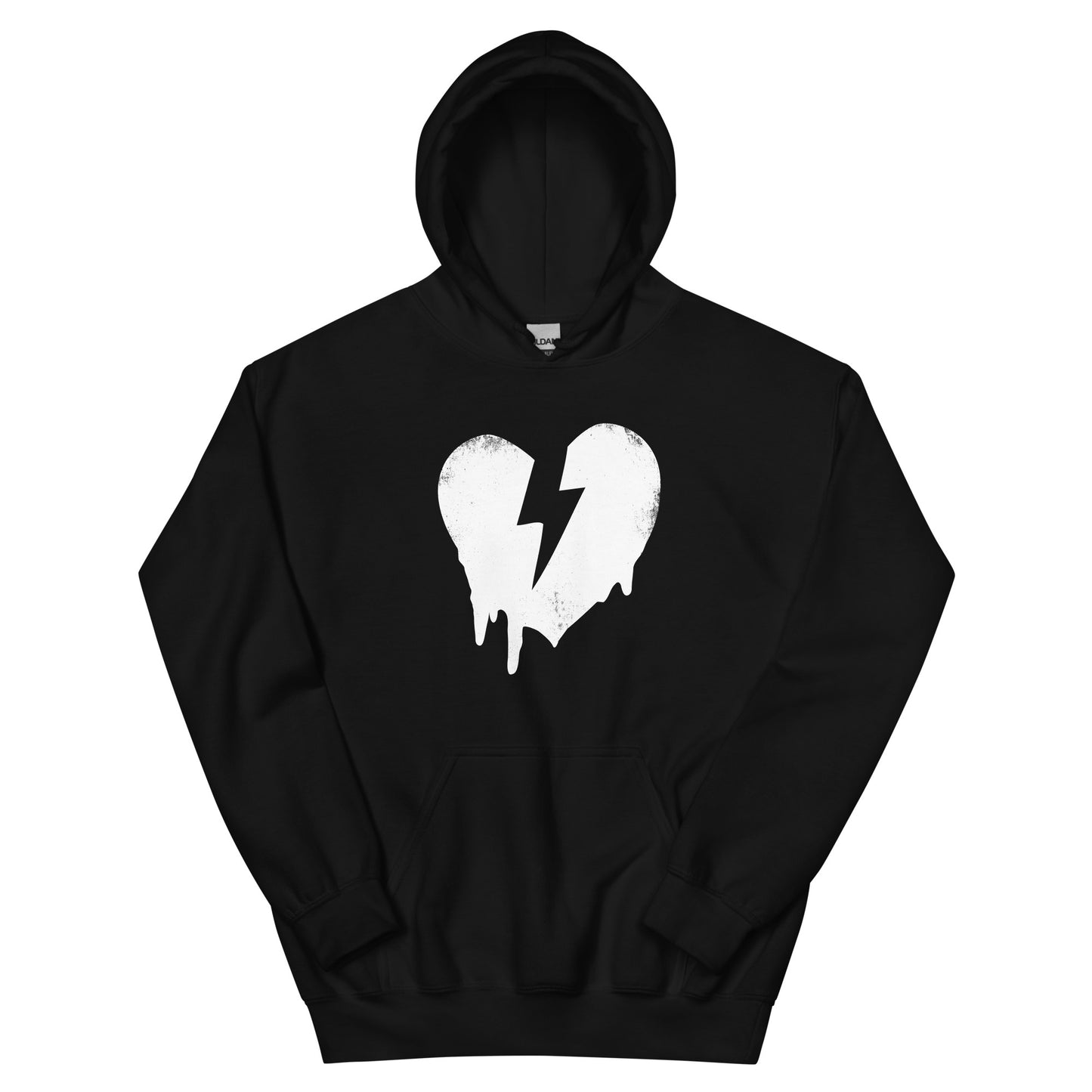 DISTRRRESSED HEART CUSTOM HOODIE