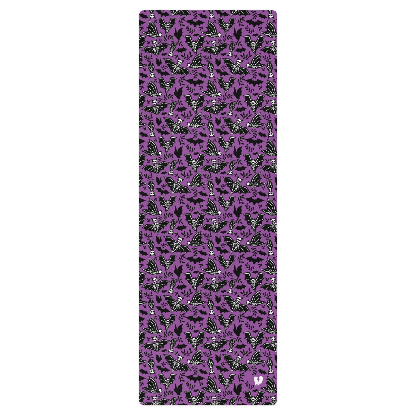 X KELSIE COSMIC SKELLY BAT CUSTOM YOGA MAT - PURPS