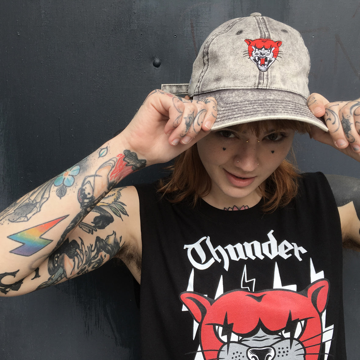 HERITAGE AWFXCF FIERCELY GRUNGE CUSTOM CAP