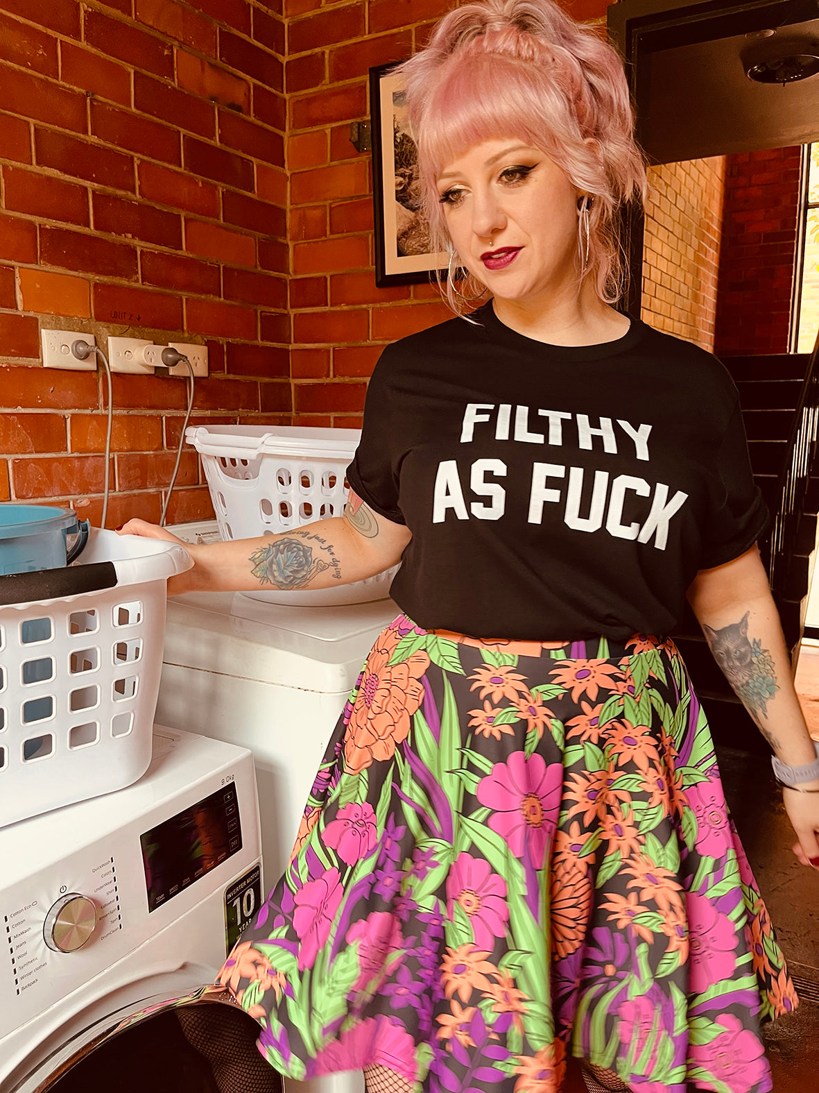 FILTHY AS FUCK CUSTOM TEE