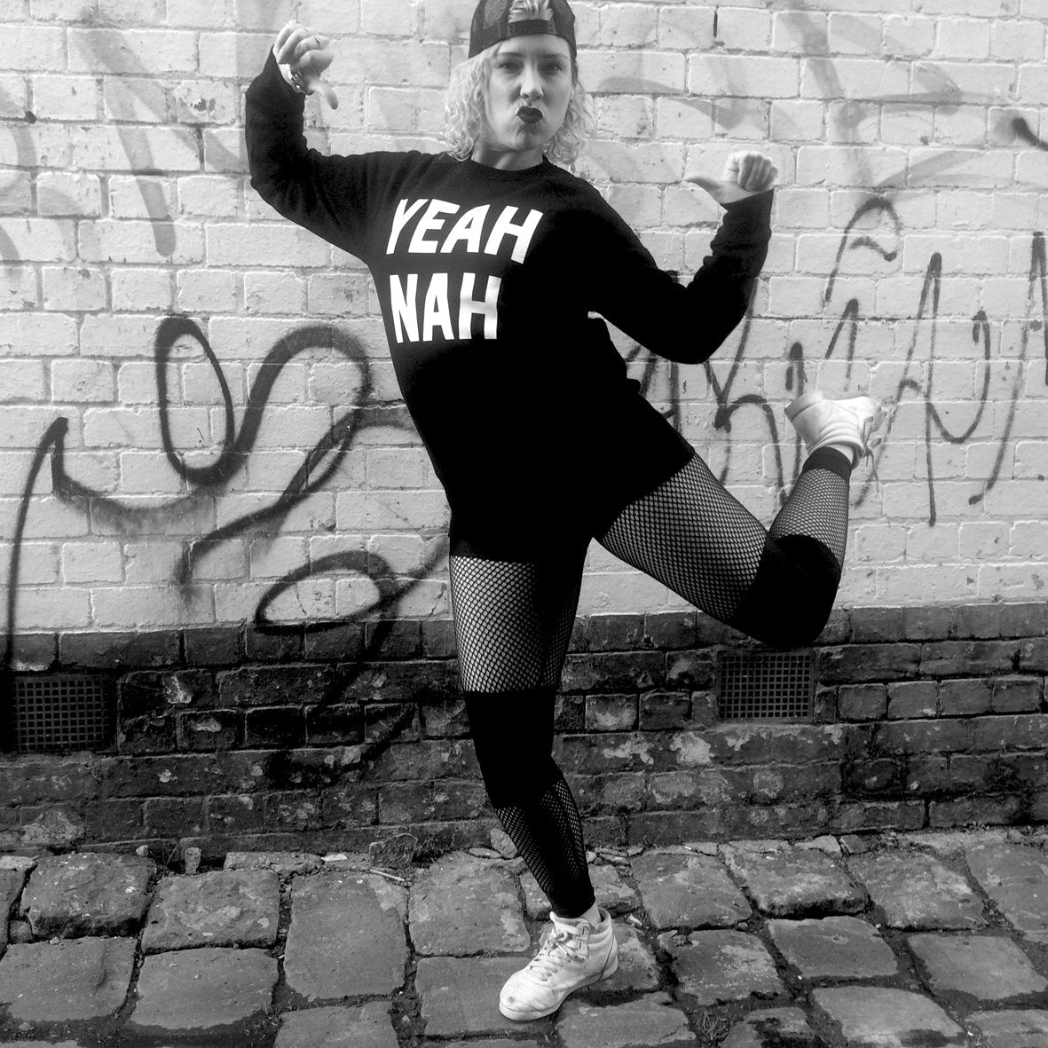 YEAH NAH CUSTOM SWEATER