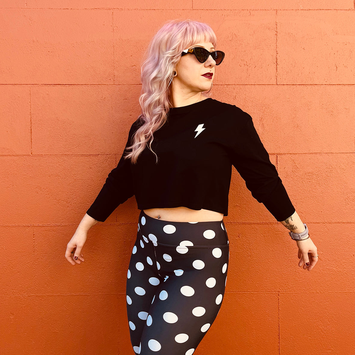 POLKA VIBE CUSTOM LEGGINGS