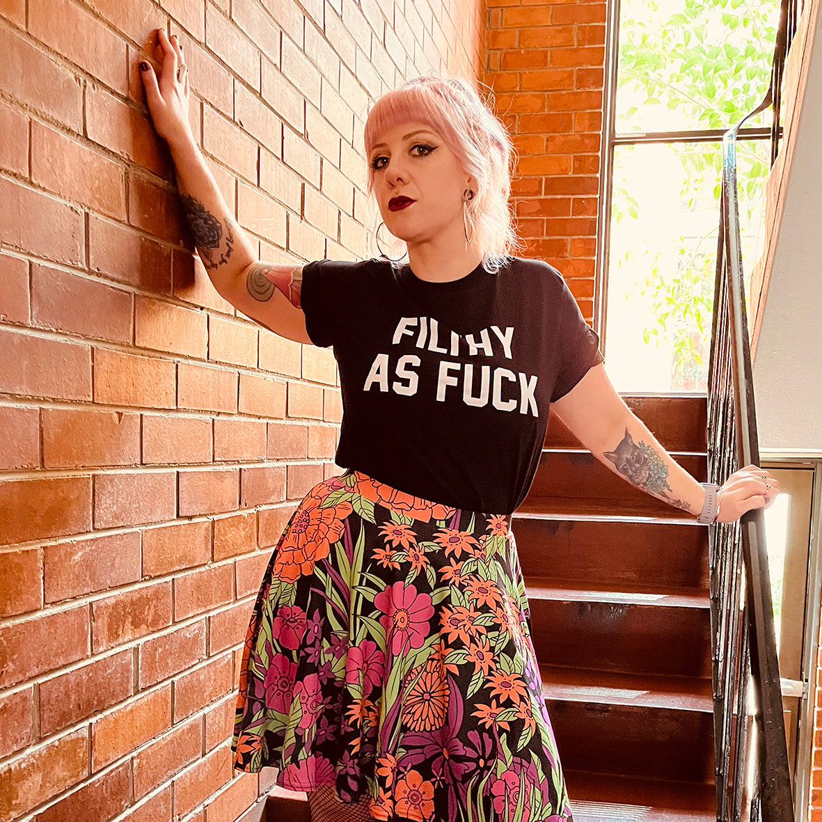 FILTHY AS FUCK CUSTOM TEE