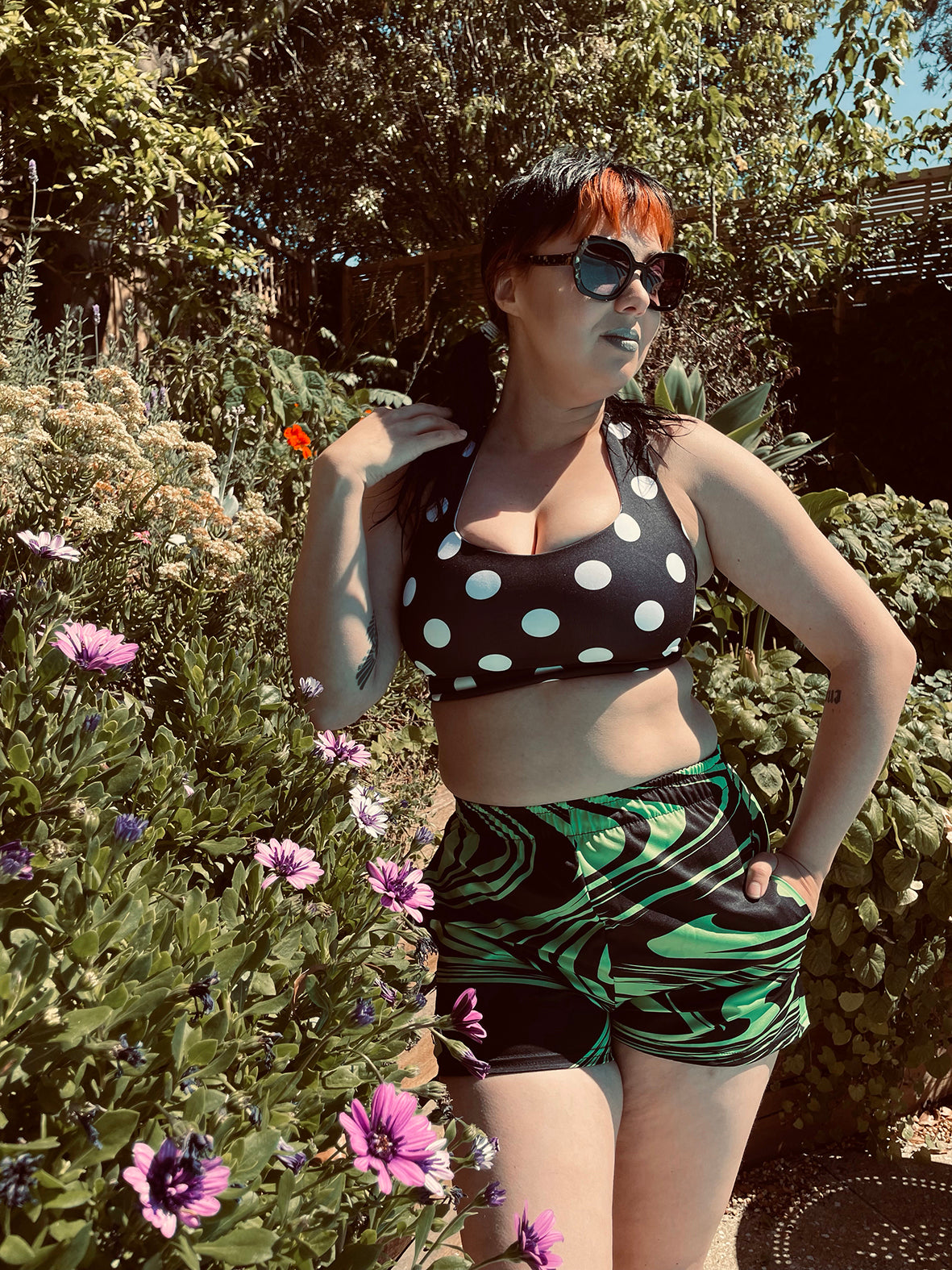 ENVY SWIRL CUSTOM SHORTS