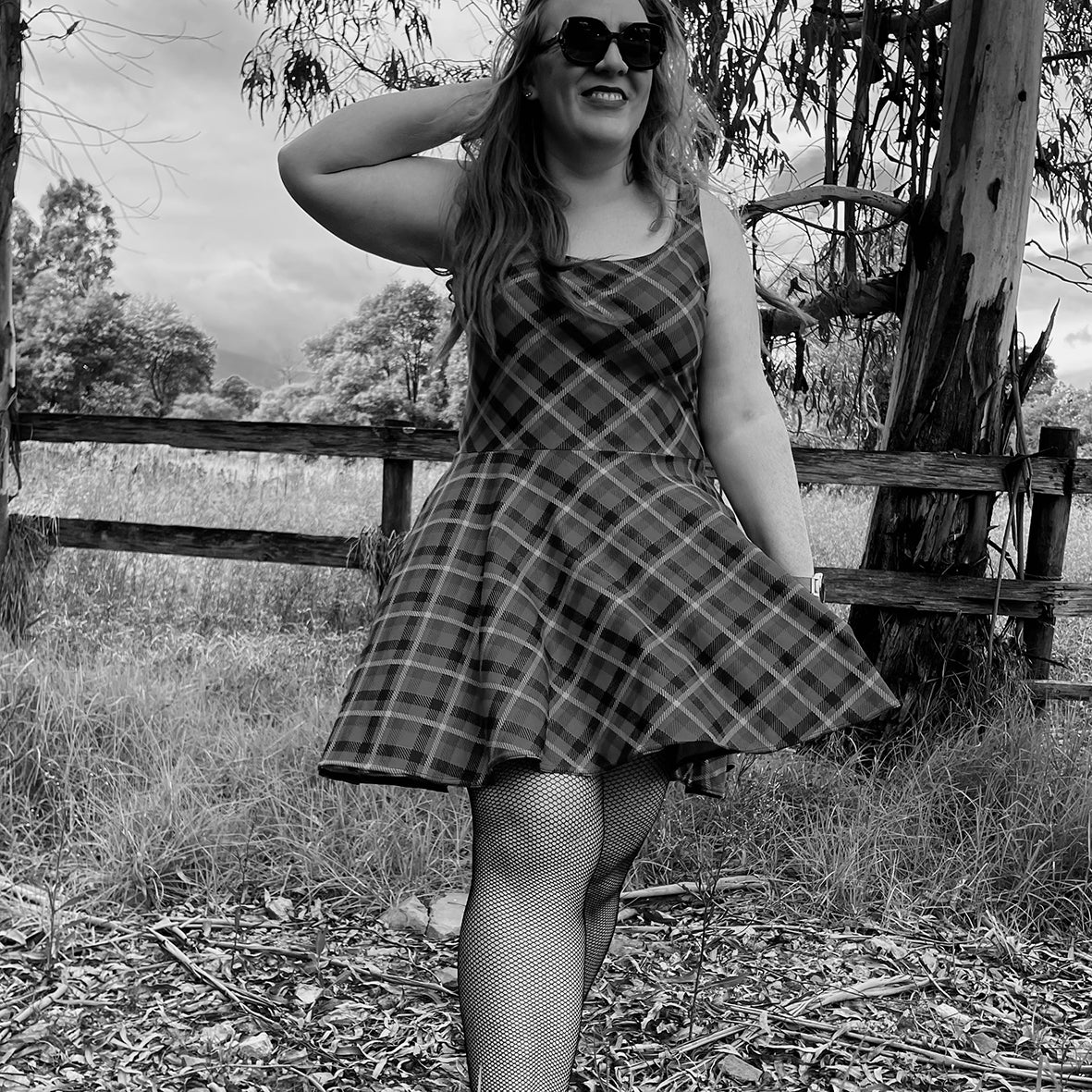 FLING! TARTAN CUSTOM FROCK