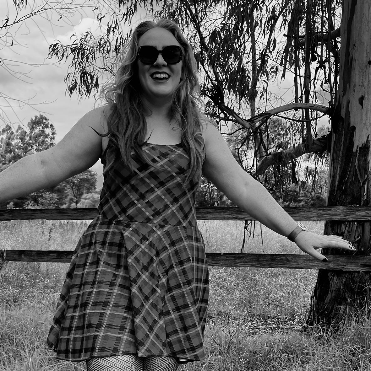 FLING! TARTAN CUSTOM FROCK