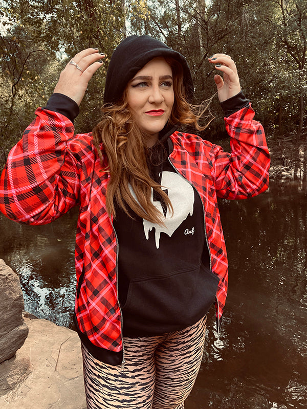DISTRRRESSED HEART CUSTOM HOODIE