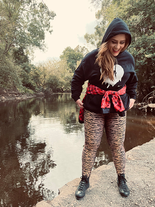 DISTRRRESSED HEART CUSTOM HOODIE