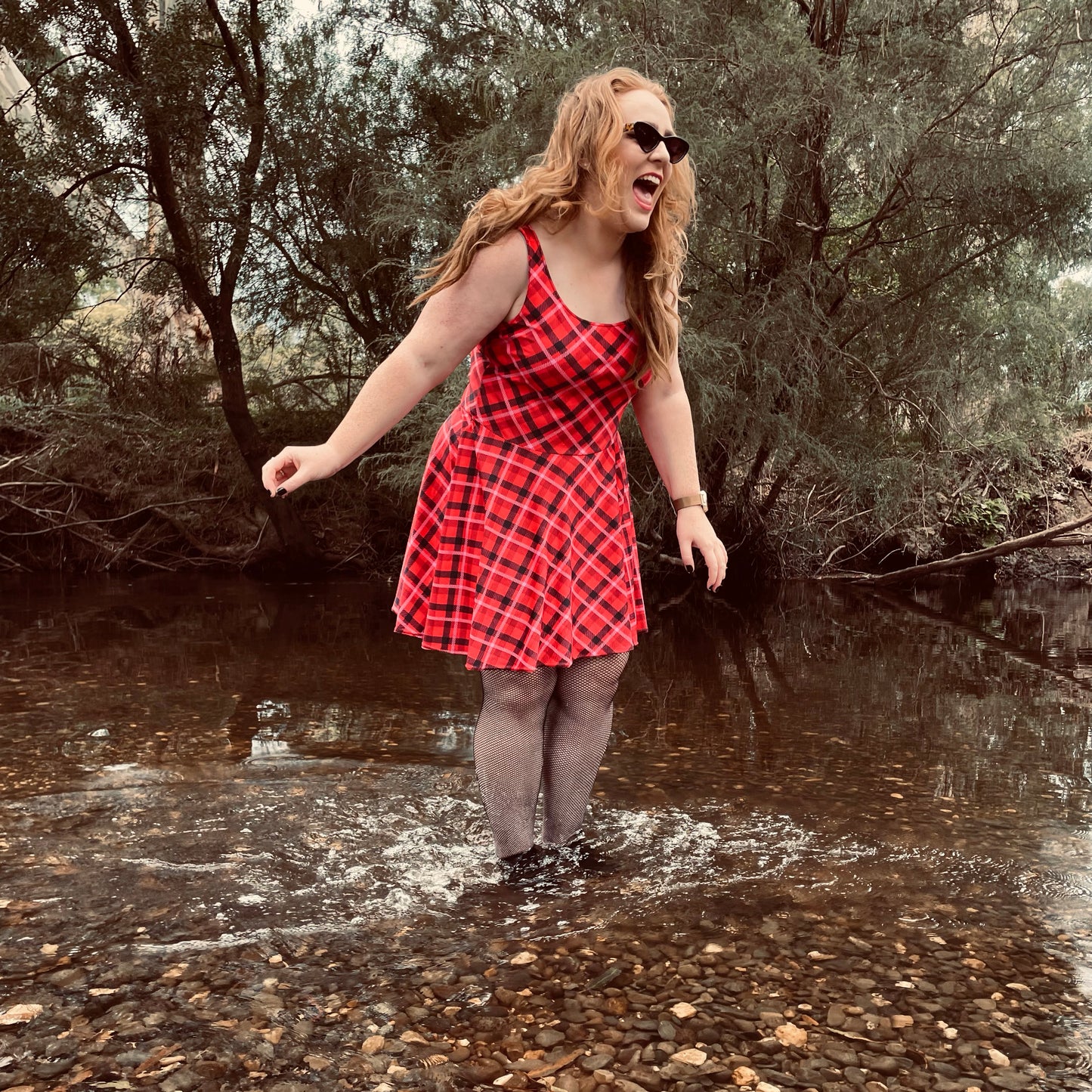 FLING! TARTAN CUSTOM FROCK