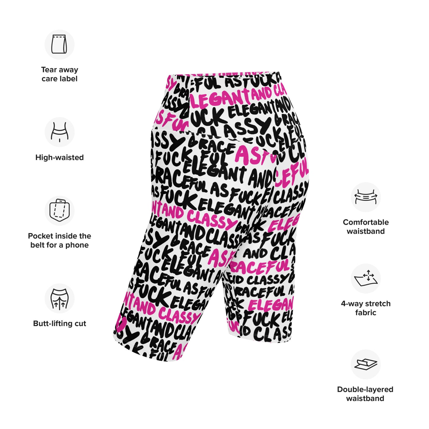 GRACEFUL AS FUCK CUSTOM (LONG) BIKE PANTS