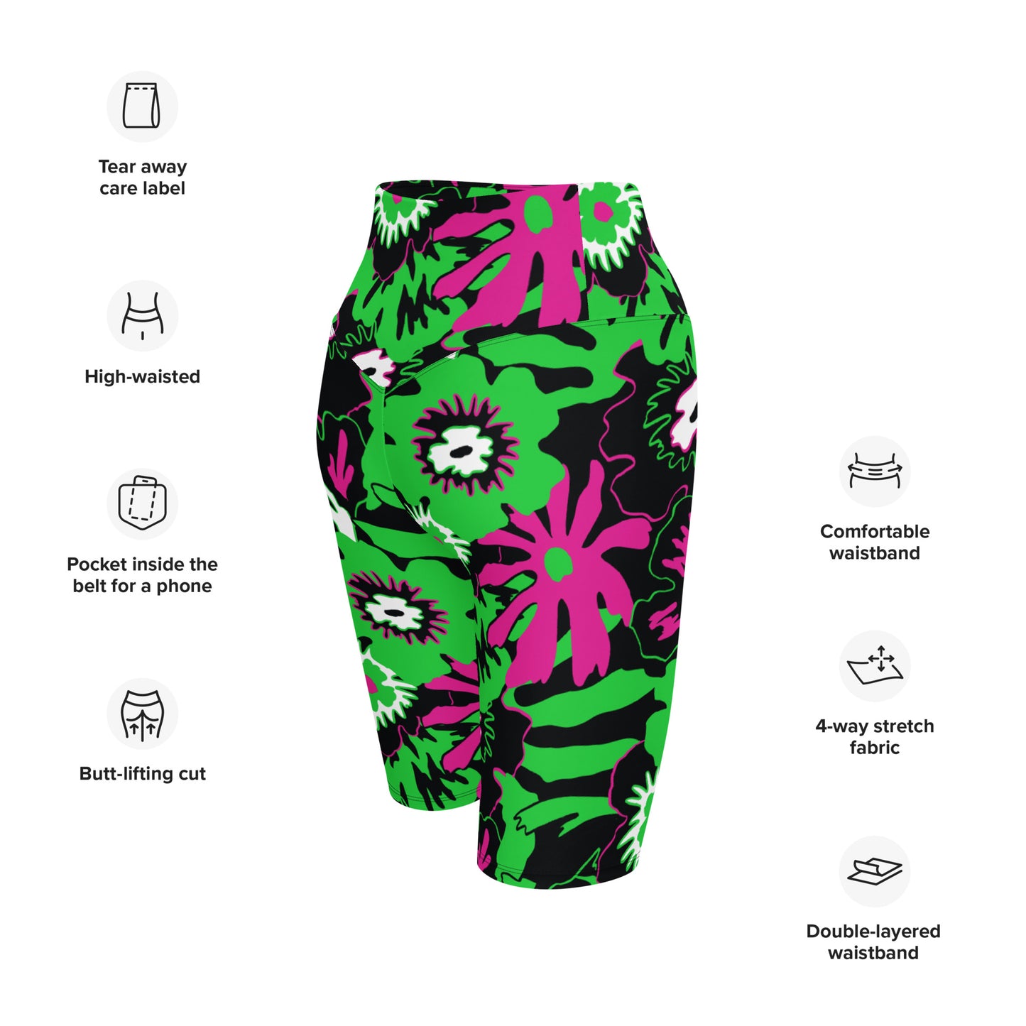 HELL-ISLAND CUSTOM (LONG) BIKE PANTS - MONSTER GREEN
