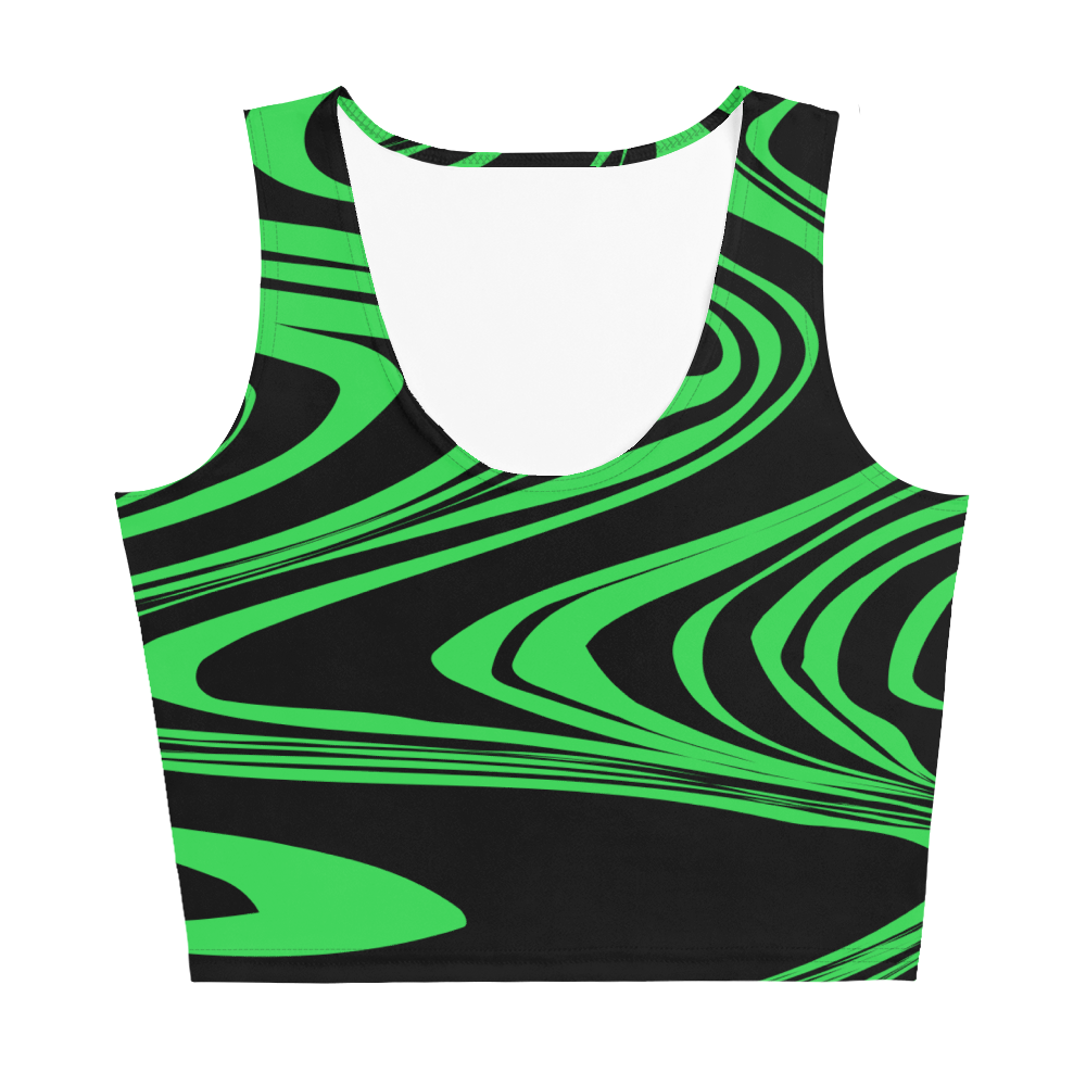 ENVY SWIRL CUSTOM CROP TANK