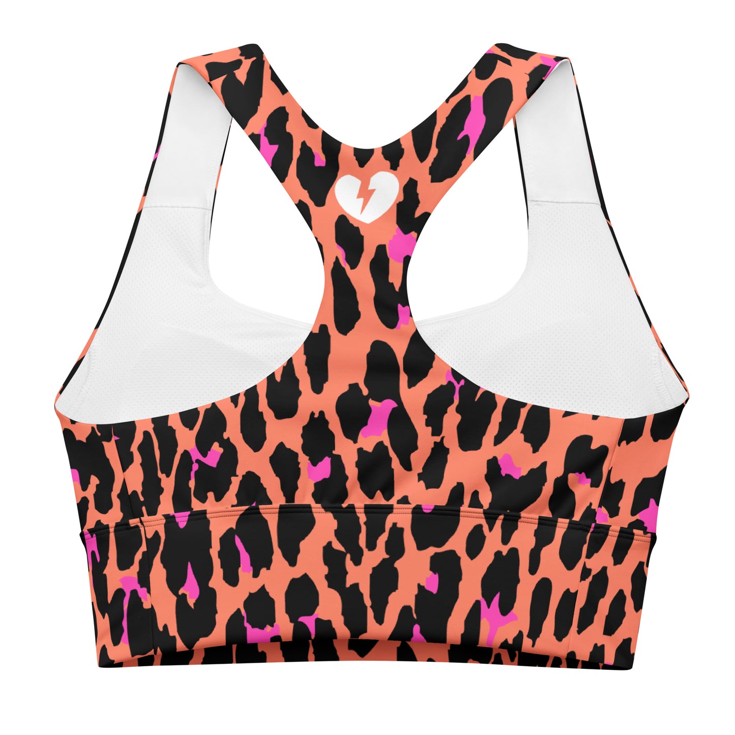 CRRRUSH LEOPARD CUSTOM LONGLINE ALT BRA TOP