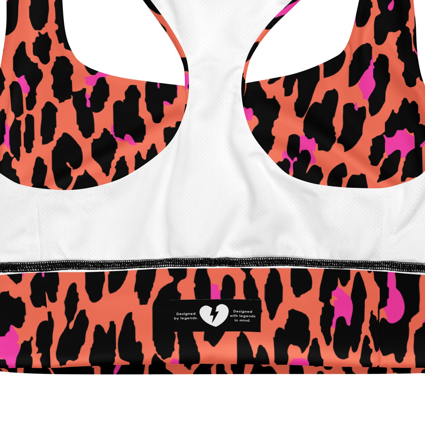 CRRRUSH LEOPARD CUSTOM LONGLINE ALT BRA TOP