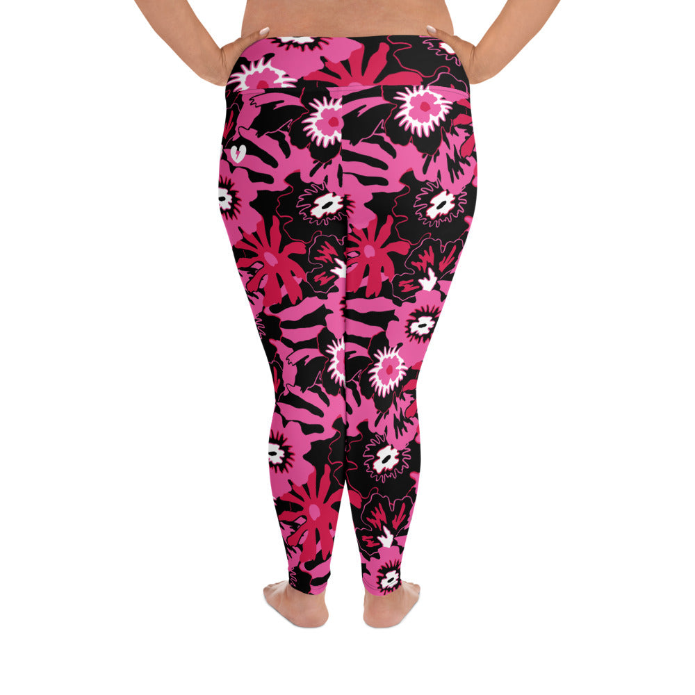 WILD FLOWER CUSTOM LEGGINGS+