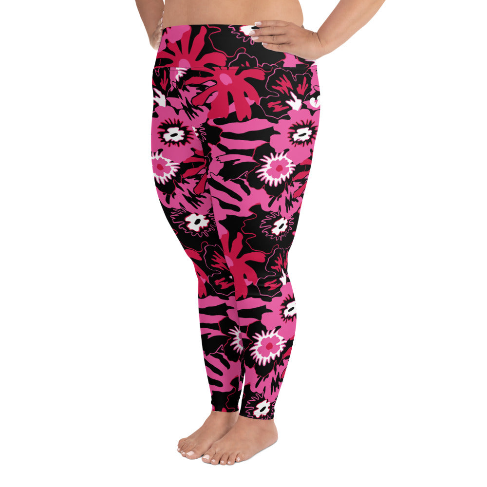 WILD FLOWER CUSTOM LEGGINGS+