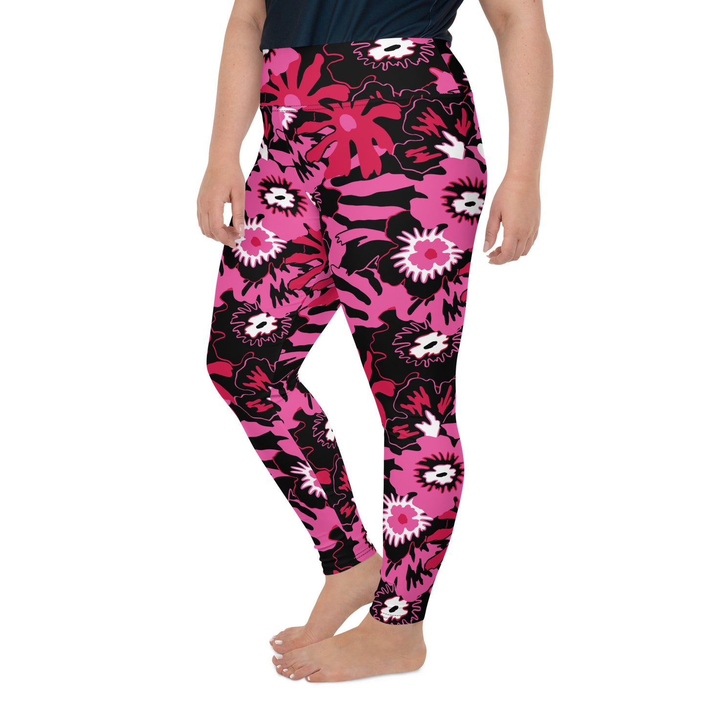 WILD FLOWER CUSTOM LEGGINGS+