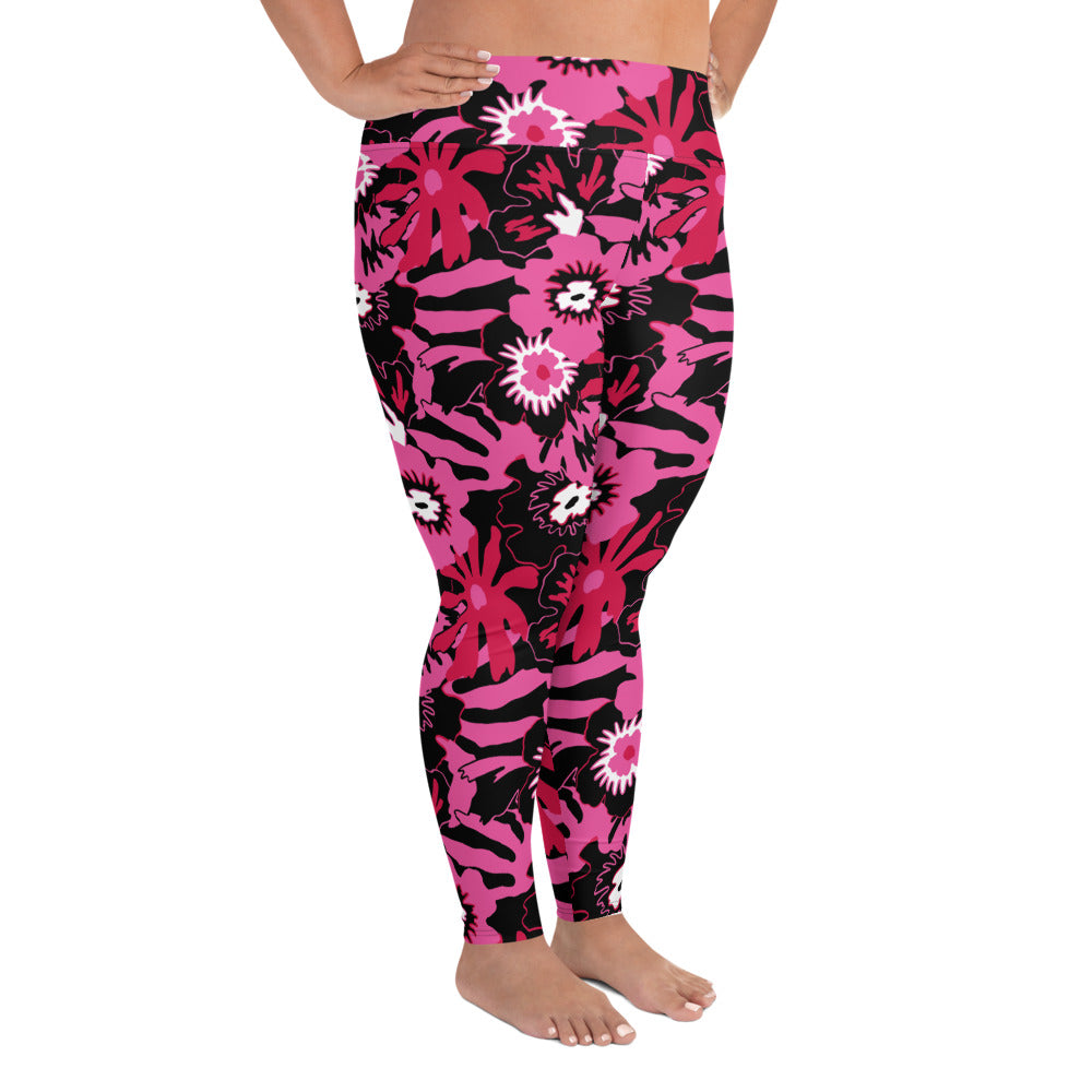 WILD FLOWER CUSTOM LEGGINGS+