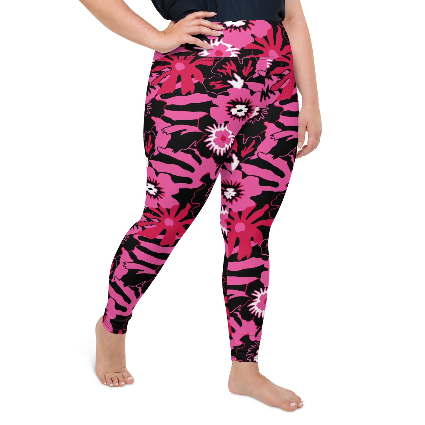 WILD FLOWER CUSTOM LEGGINGS+