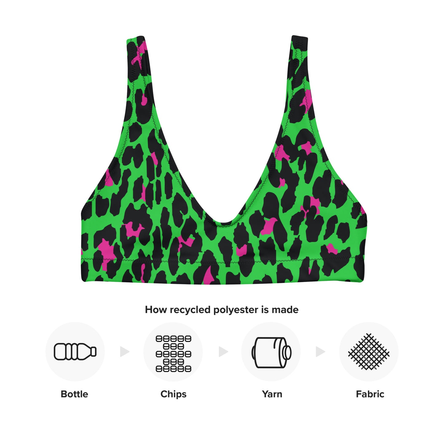 HELL-ISLAND CUSTOM ALT BRA TOP - MONSTER GREEN