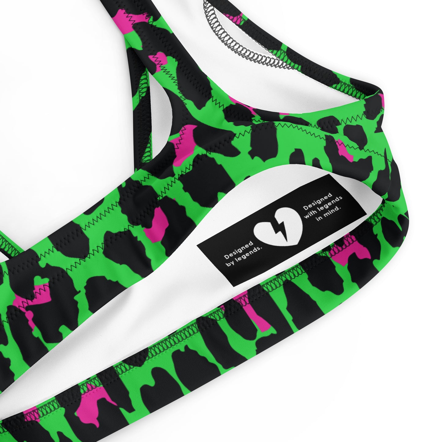 HELL-ISLAND CUSTOM ALT BRA TOP - MONSTER GREEN