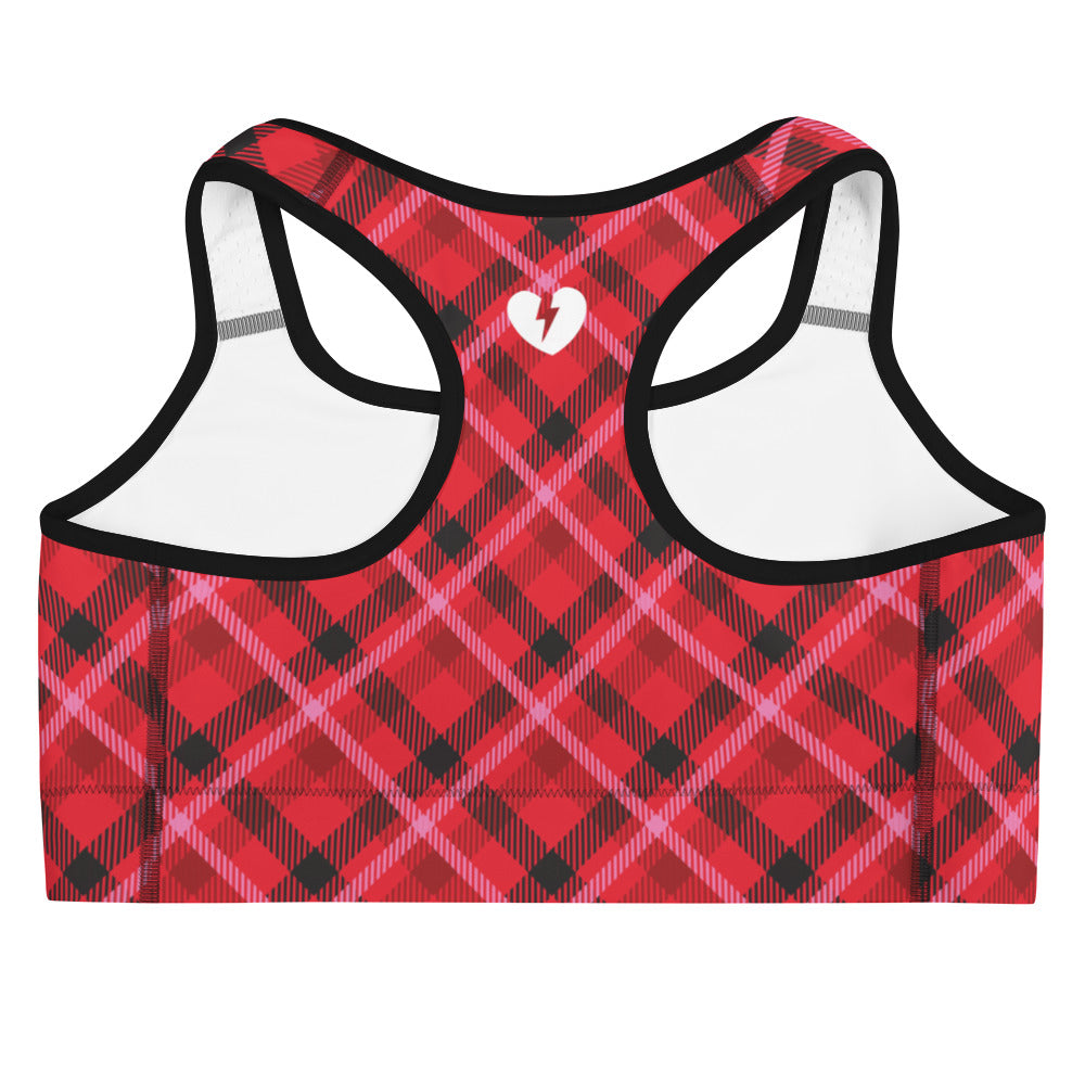FLING! TARTAN CUSTOM ALT BRA TOP